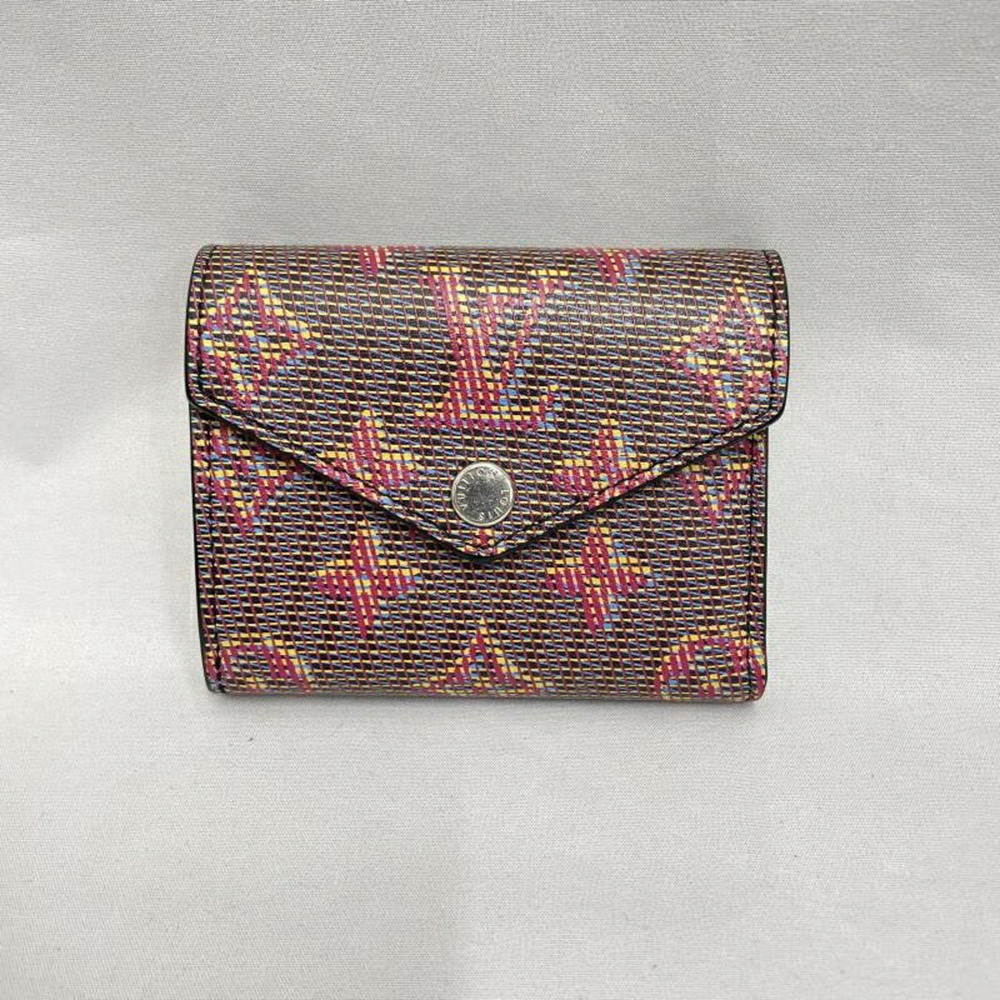 LOUIS VUITTON Monogram LV Pop Portefeuille Zoé Compact Wallet